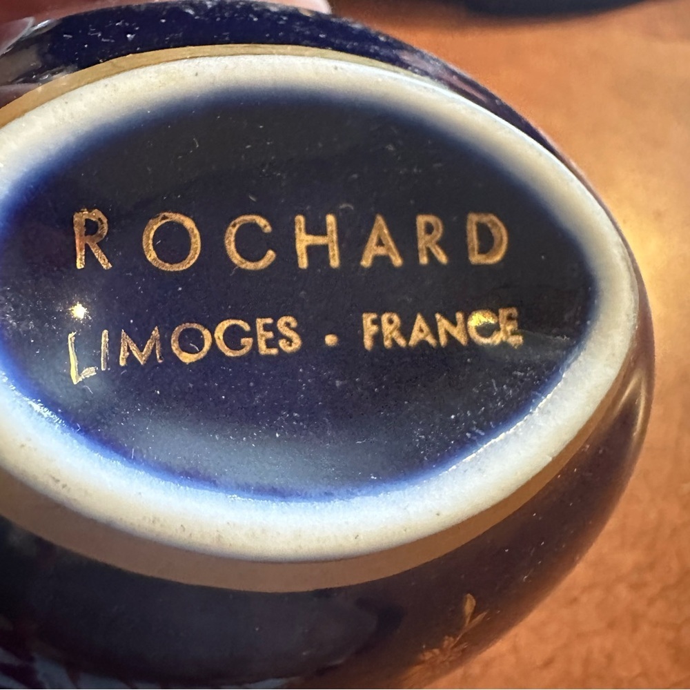 Vintage Limoges France Hand Painted Trinket Box - Picture 3 of 6
